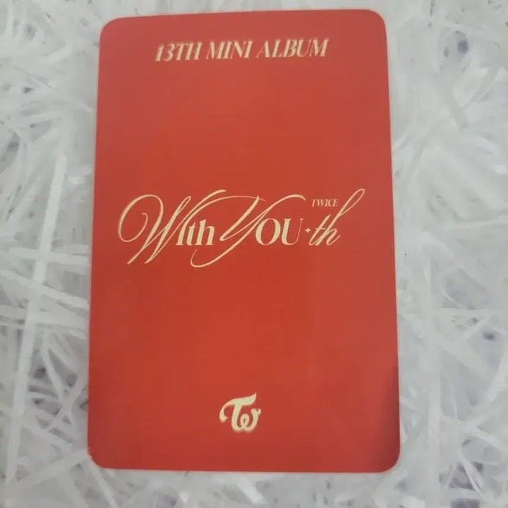 트와이스 with YOU th 사운드웨이브 정연 특전 포카 양도
