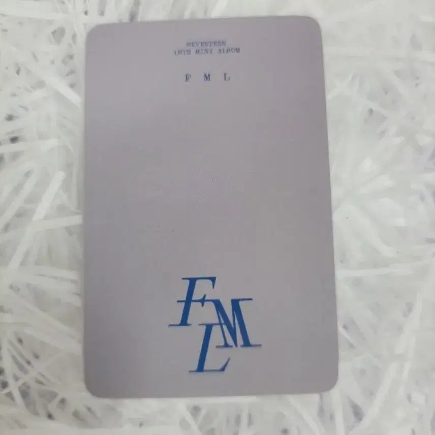 세븐틴 FML 뮤직플랜트 에스쿱스 포카 양도
