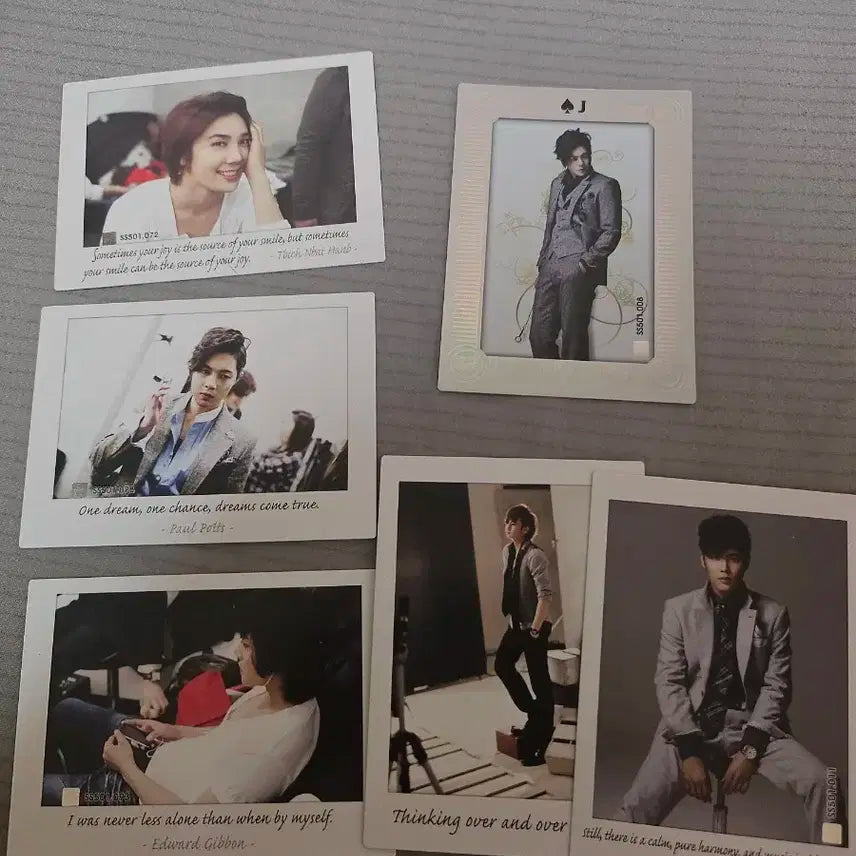 SS501 카드 6장 일괄