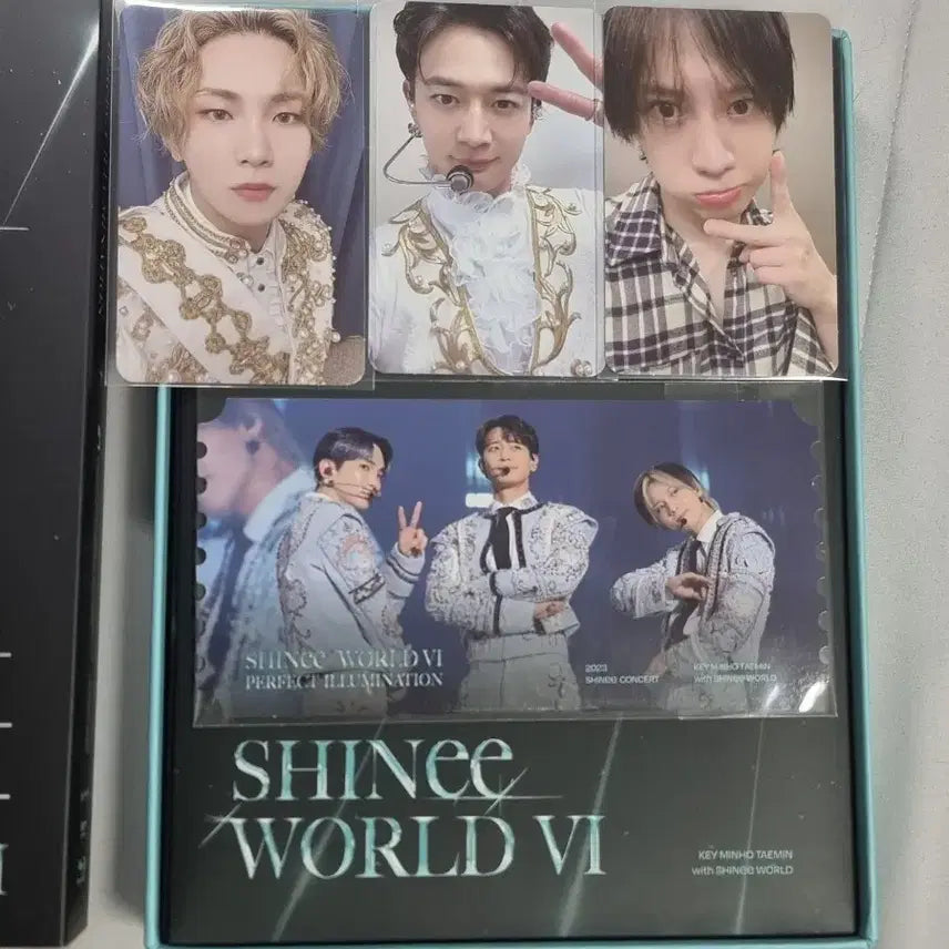 샤이니 백설콘 샤이니 월드 6 블루레이 초판 풀박스 양도 판매