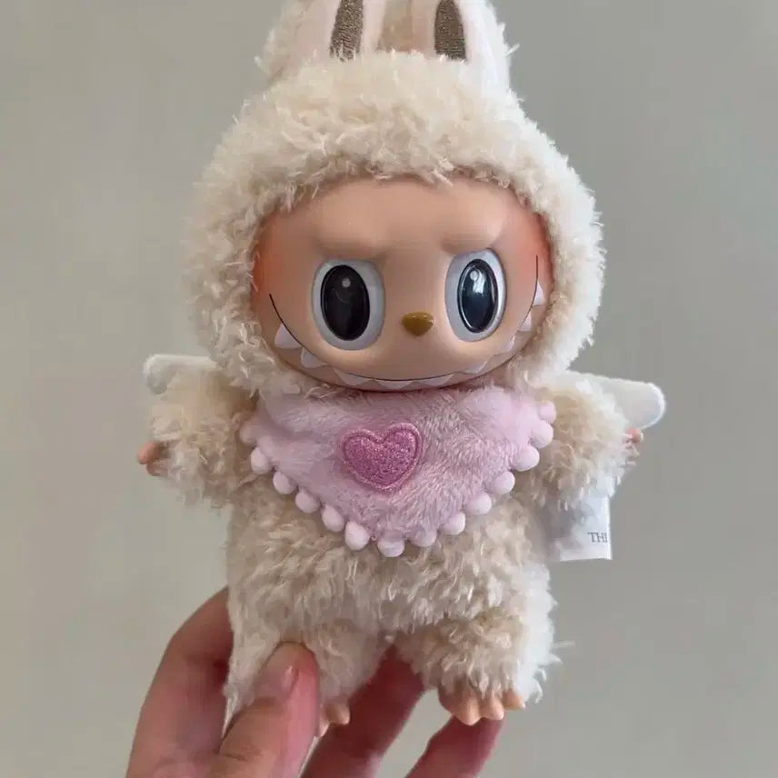 라부부 조아 인형 옷 턱받이 날개