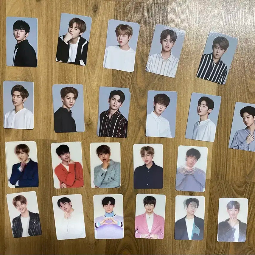 워너원 롯데리아 포토카드 33장 일괄