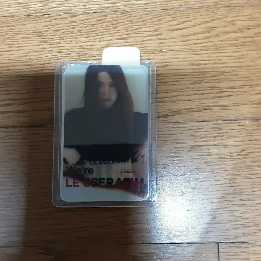 르세라핌 홍은채 포카 AND 허윤진 투명포카 세트