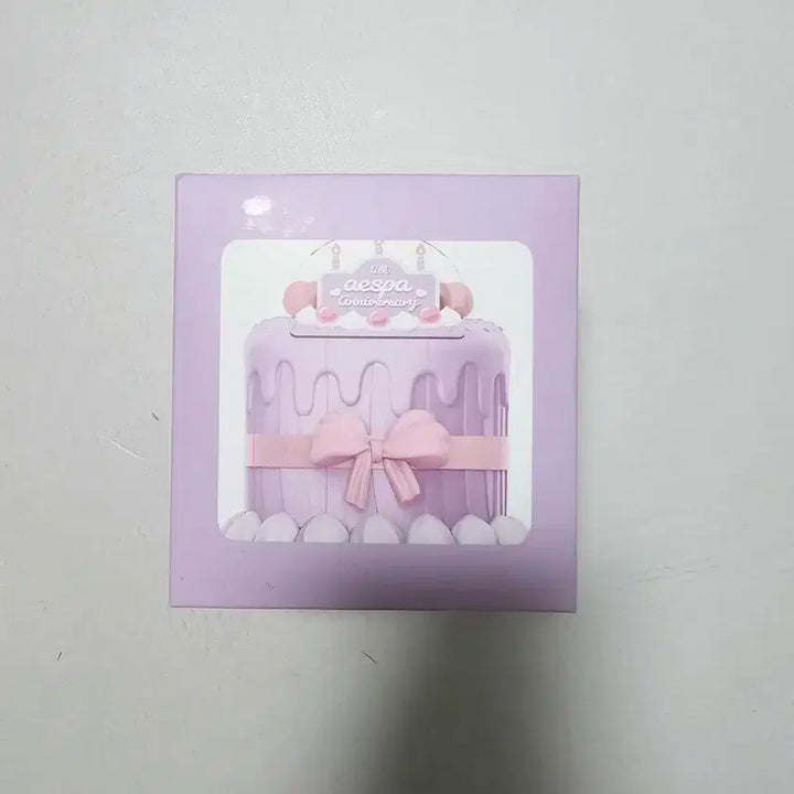 (미개봉) 에스파 4주년 파티 케이크 윈터 버전