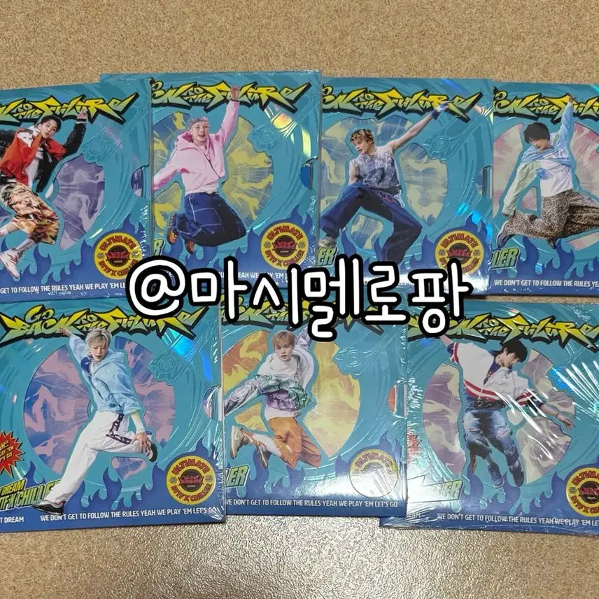 엔시티드림 bttf 디지팩 미개봉 앨범 unopened 칠러 백투더퓨처