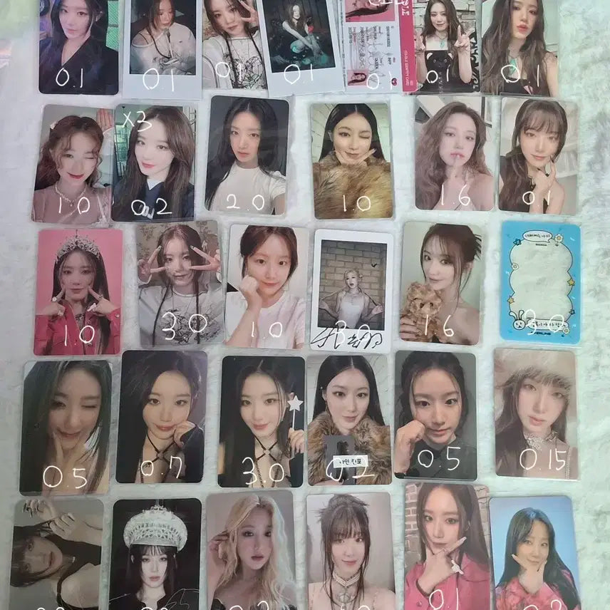 아이들 슈화 포토카드 양도 kms 애플뮤직 시그 북미 에버라인