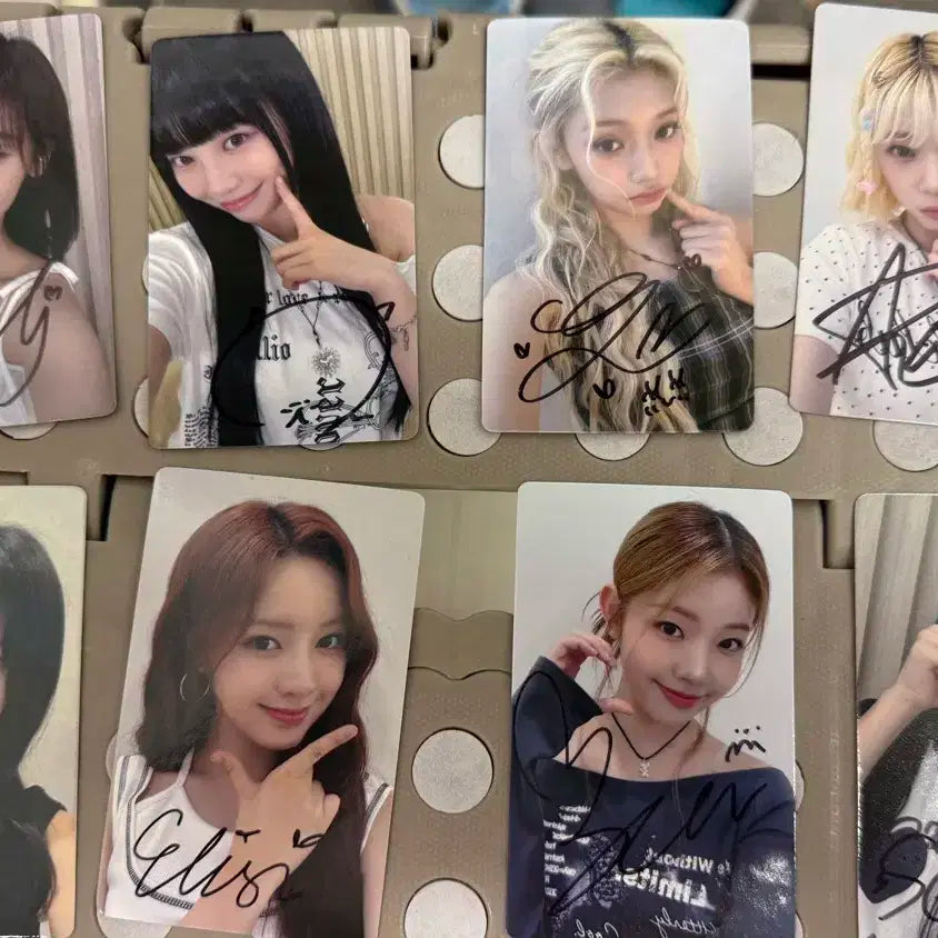 유니스 필리핀 팬콘 싸인 포카 판매