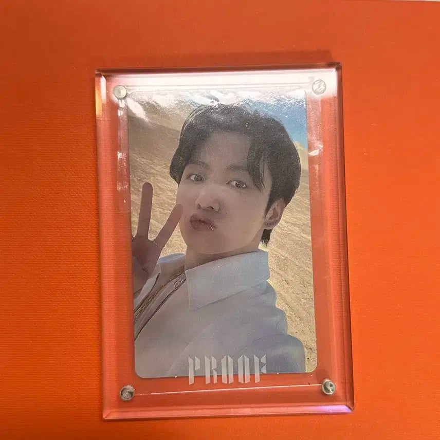 방탄소년단 BTS proof 위버스 특전 정국 포카