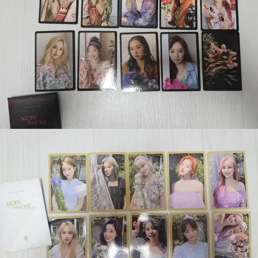 트와이스 MORE&MORE 몰앤몰 예판 특전 포카 단순개봉 판매 양도