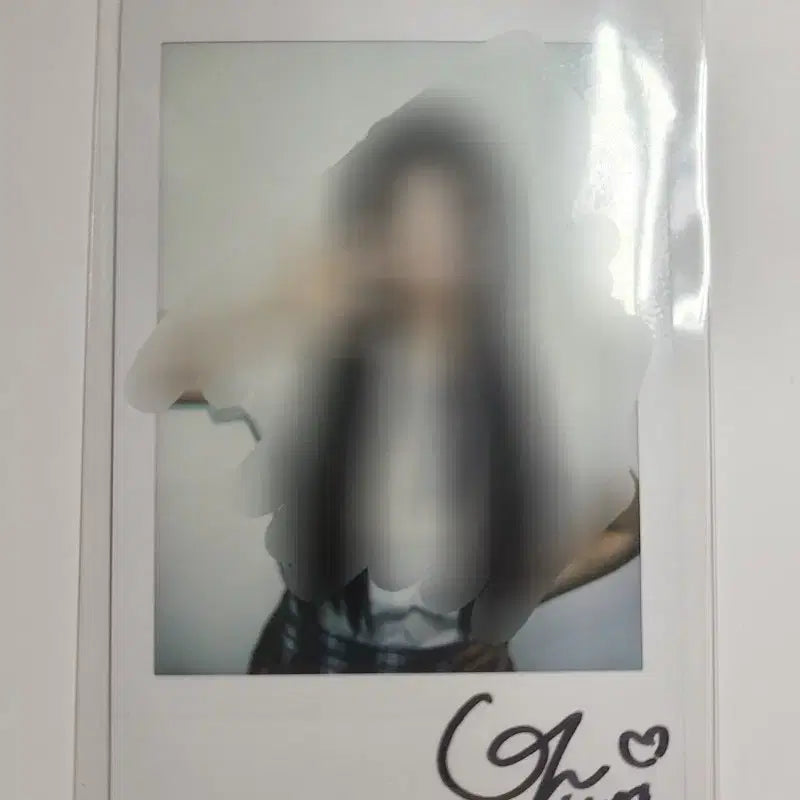 트리플에스 채연 터치 싸인폴라