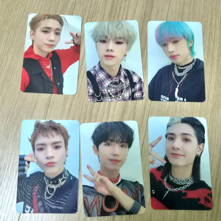 엑디즈 OVERTURE 중콘 포카,메시지카드, 슬로건 일괄