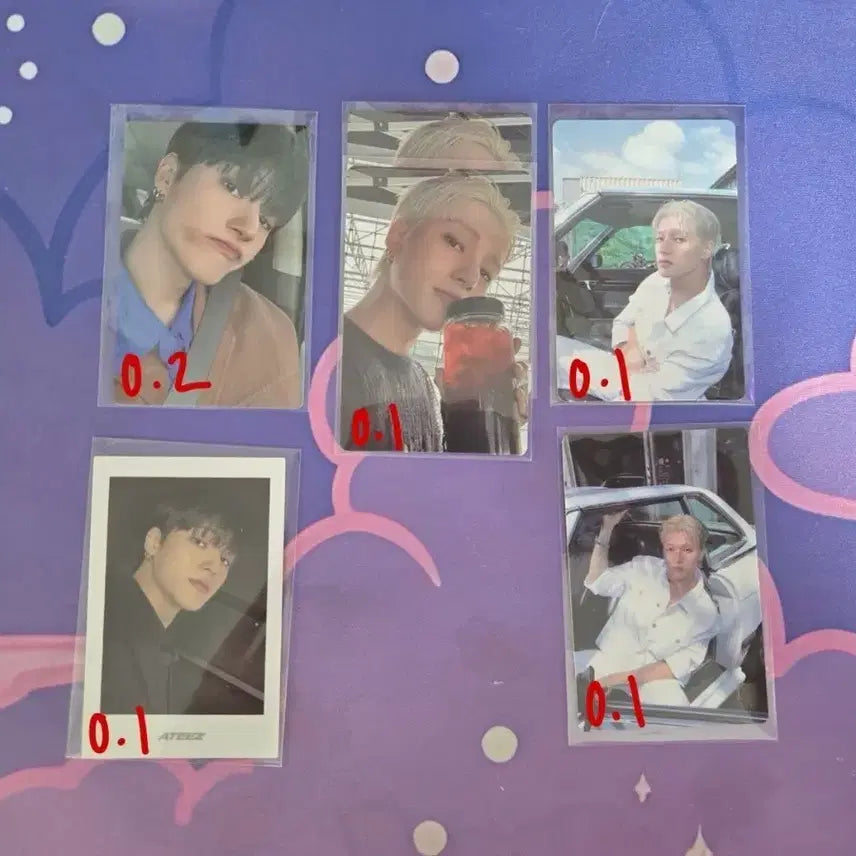 에이티즈 우영 포토카드