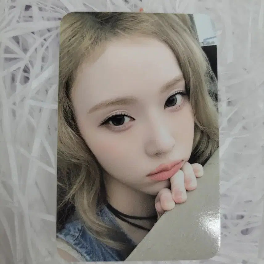 에스파 윈터 4주년 인형소품키트 포카 양도