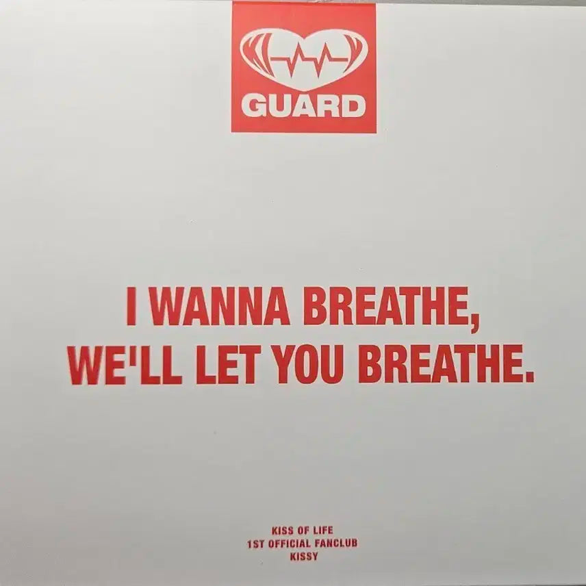 풀구성) 키스오브라이프 1기 팬클럽 키트 멤버쉽 새상품