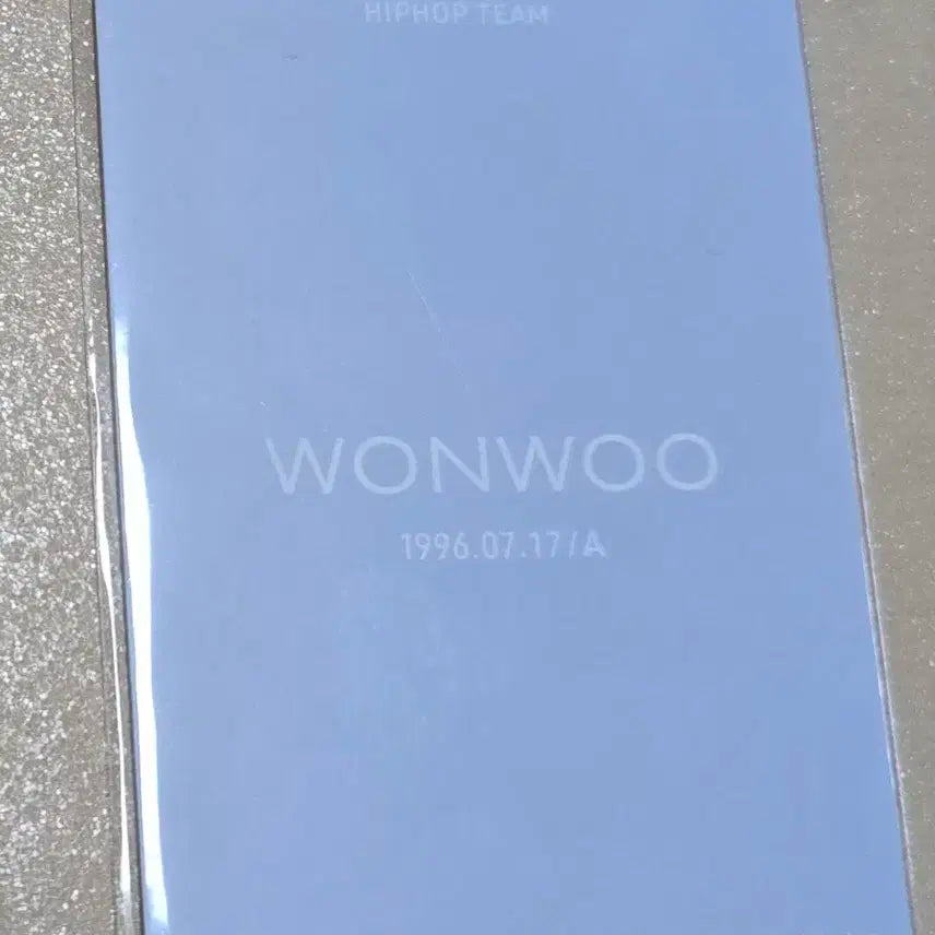 세븐틴 원우 포토카드