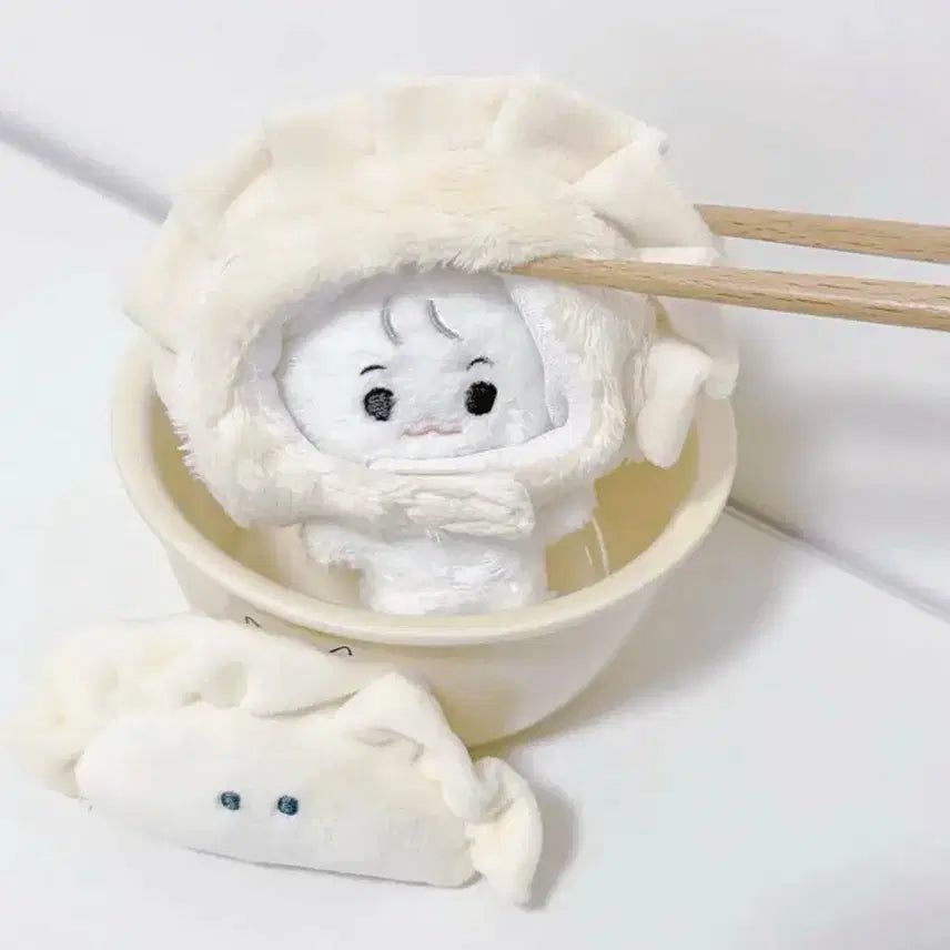 8cm인형옷 만두 교자 모자