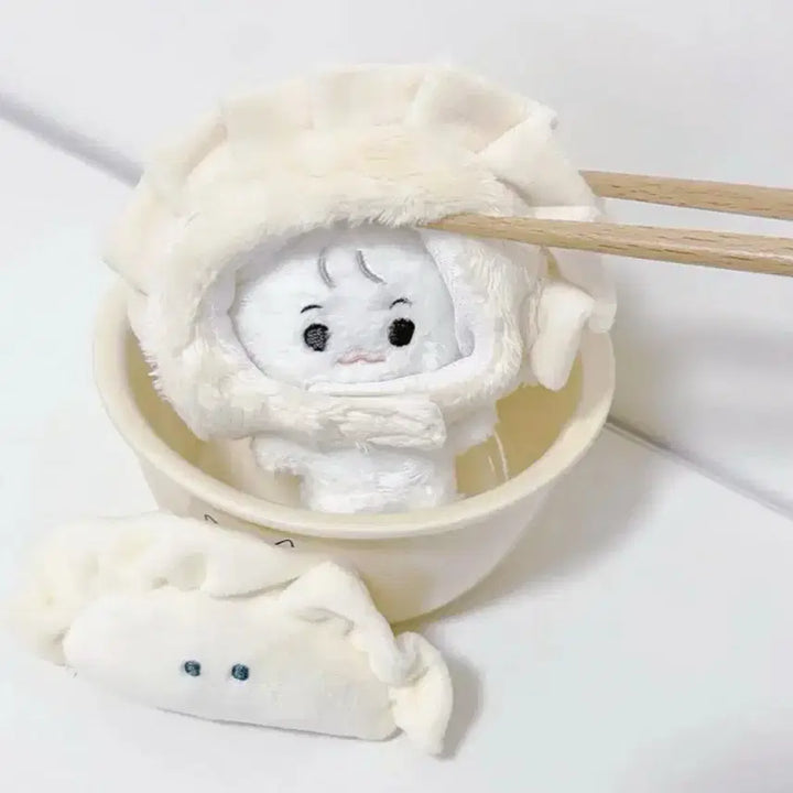 8cm인형옷 만두 교자 모자