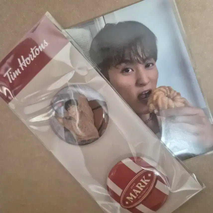 NCT Mark X Tim Hortons Photocard and
