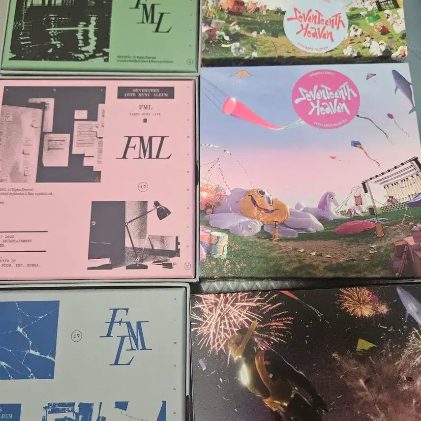세븐틴 FML(Set) 포카,포스터,엽서포함