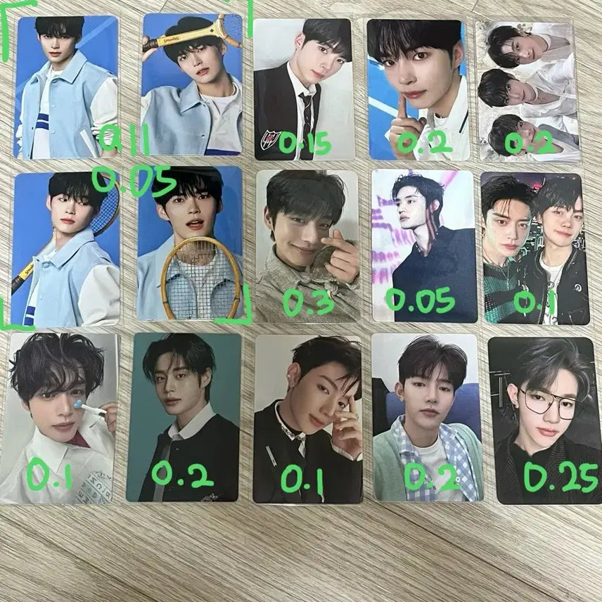 제로베이스원 제베원 포카 성한빈김지웅장하오석매튜김태래리키김규빈박건욱한유진