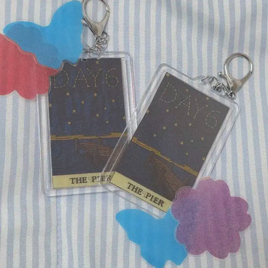 데이식스 팬미팅 타로 컨페티 키링 1개