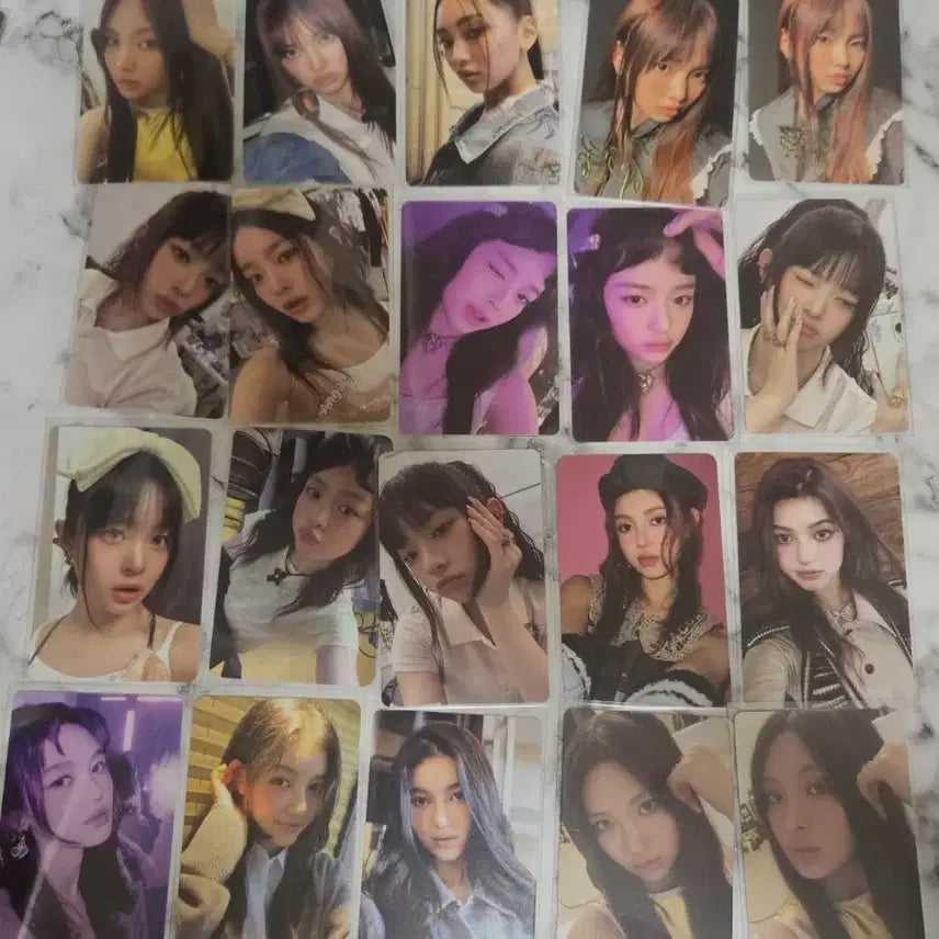 뉴진스 포토카드 81장 일괄 판매