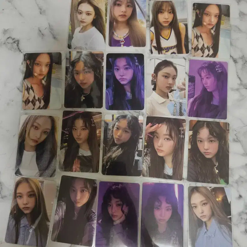 뉴진스 포토카드 81장 일괄 판매