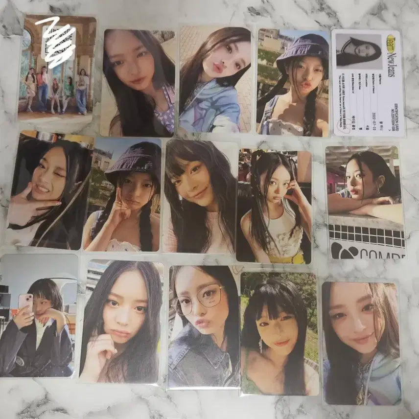 뉴진스 포토카드 81장 일괄 판매