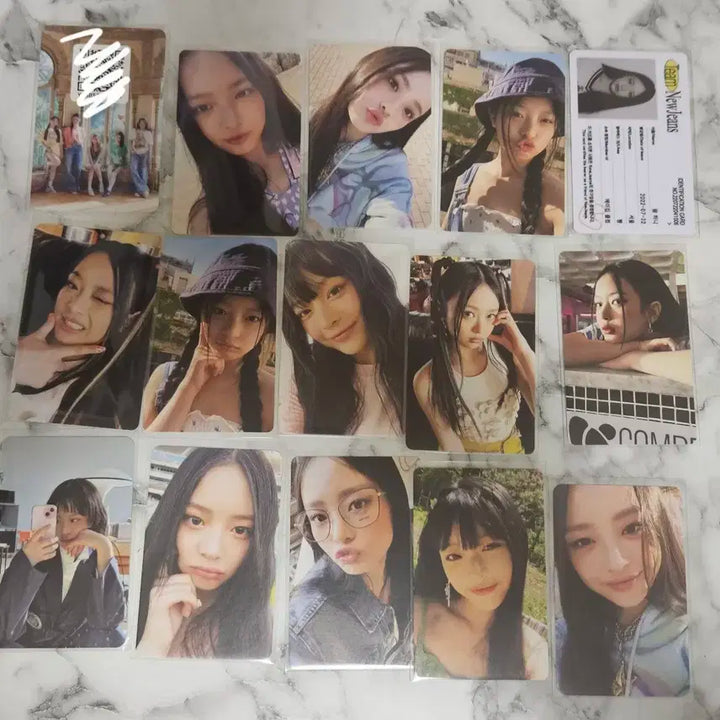 뉴진스 포토카드 81장 일괄 판매
