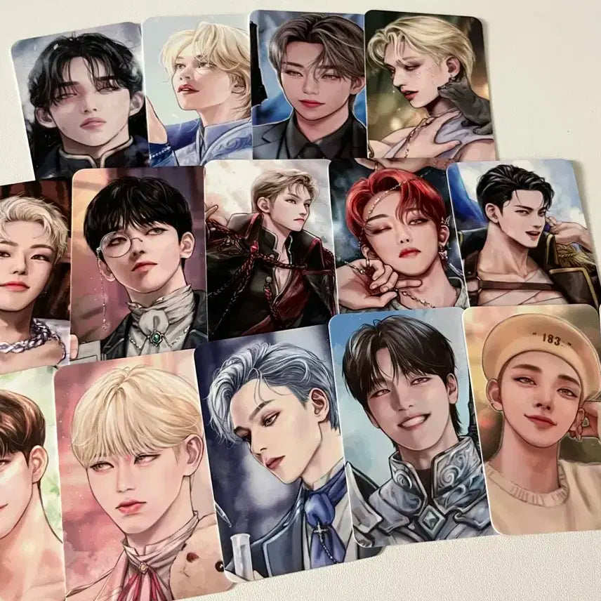 원가양도) 세븐틴 로판/느와르 포카 세트 비공굿 양도