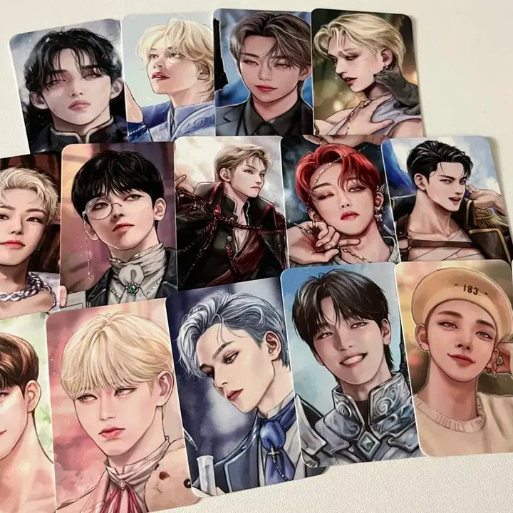 원가양도) 세븐틴 로판/느와르 포카 세트 비공굿 양도