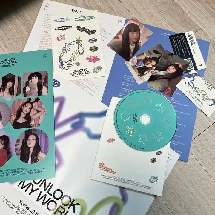 프로미스나인 Unlock My World 앨범