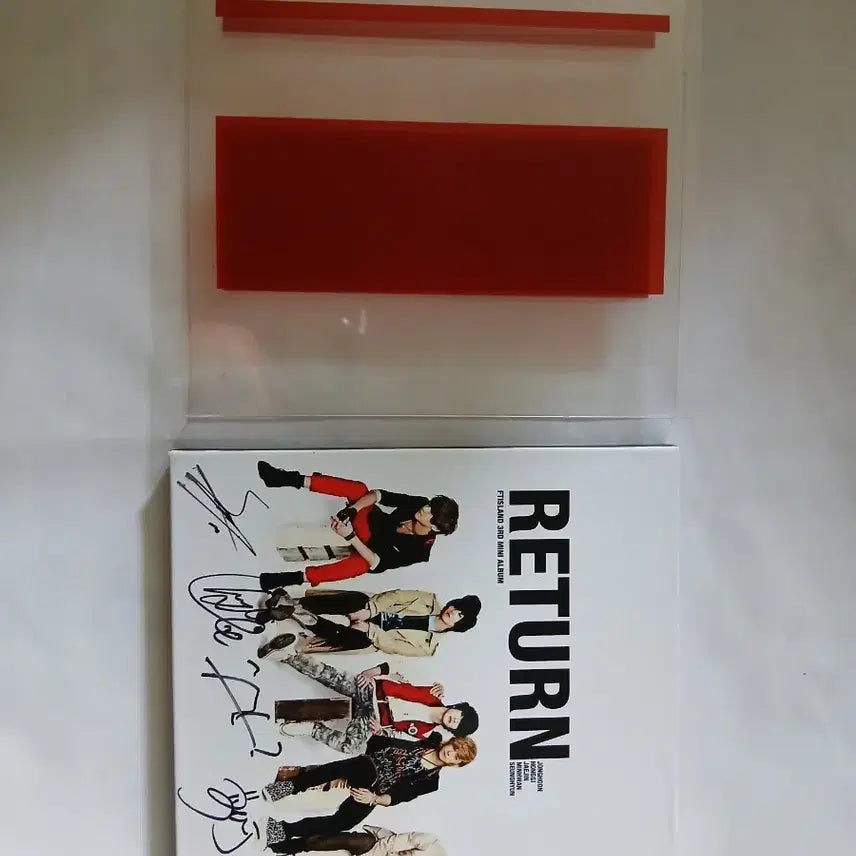 FT아일랜드.사인.싸인앨범.DVD.홍기.