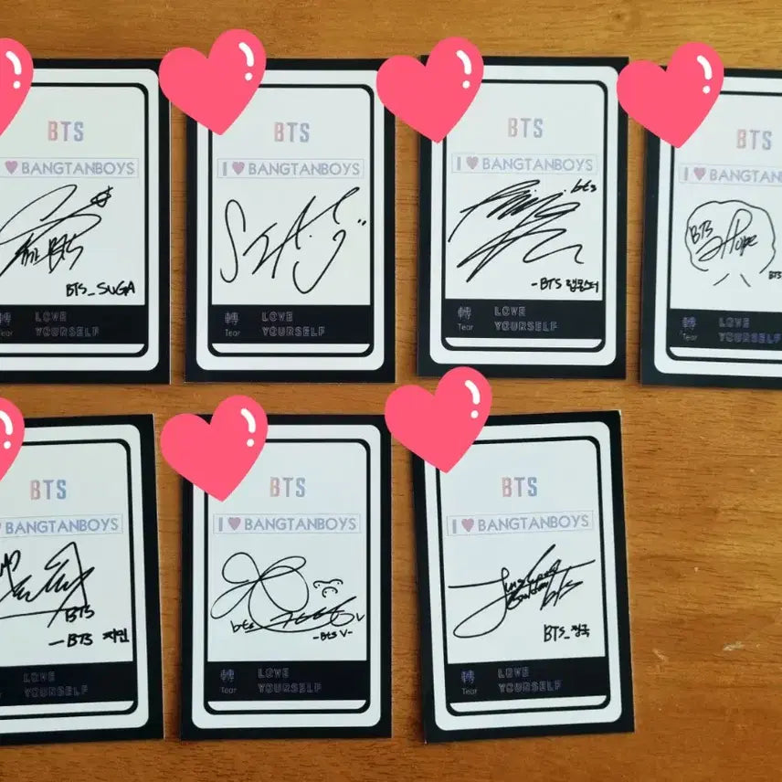 방탄소년단 BTS 포토카드