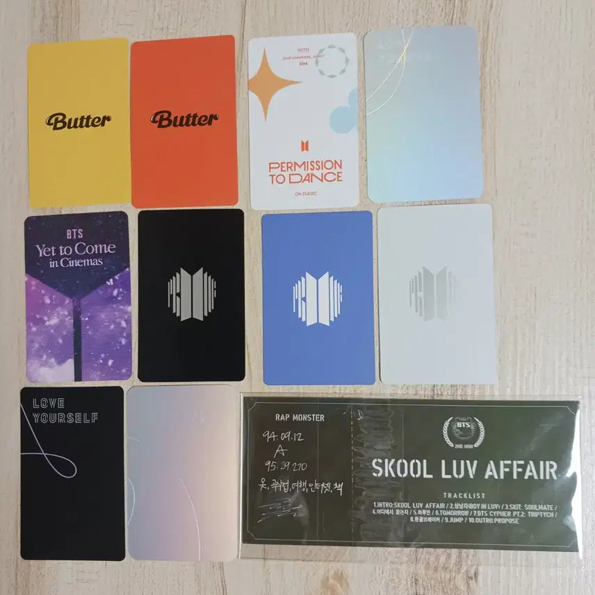 방탄 남준 포카 BTS rm photocard