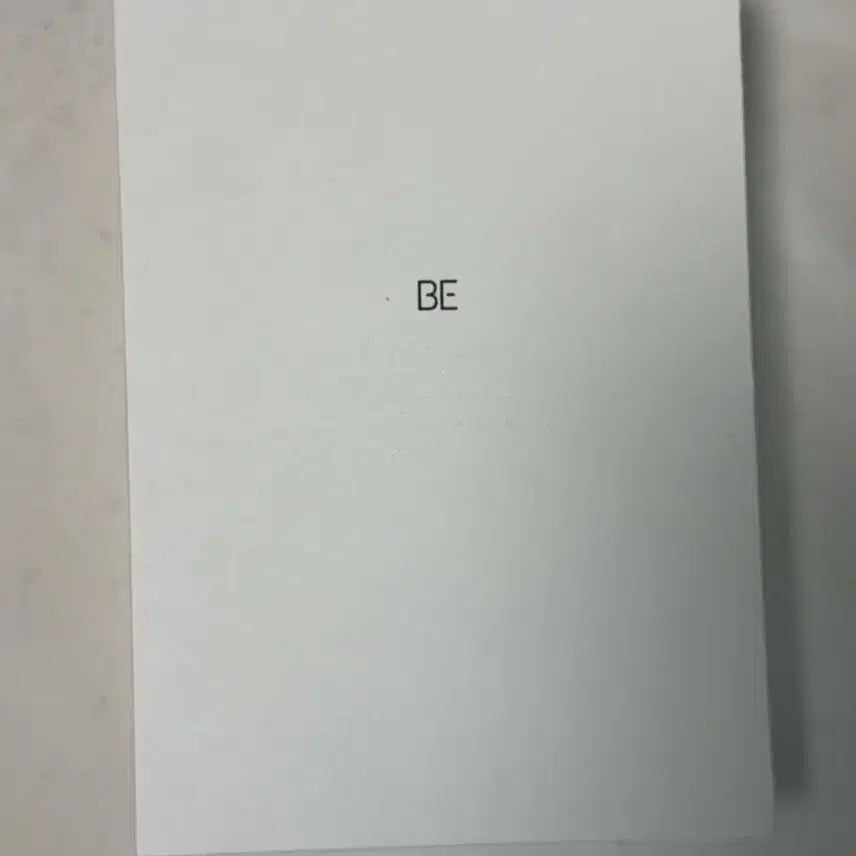 방탄소년단 BTS BE 한정반앨범