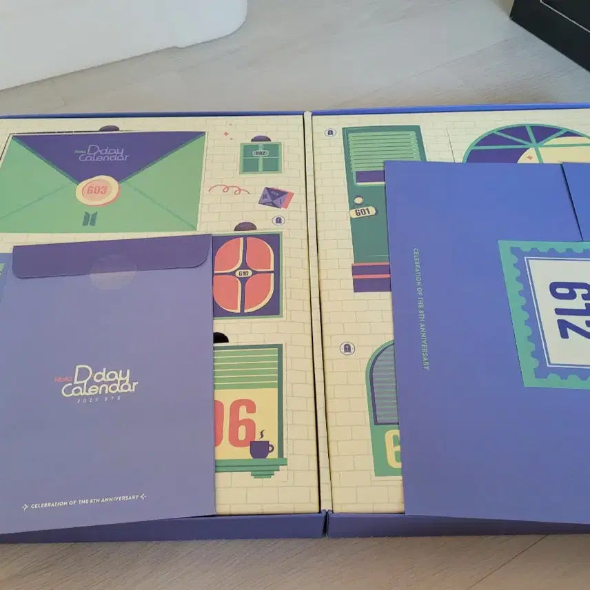 BTS 2021 Feata D-day Calender