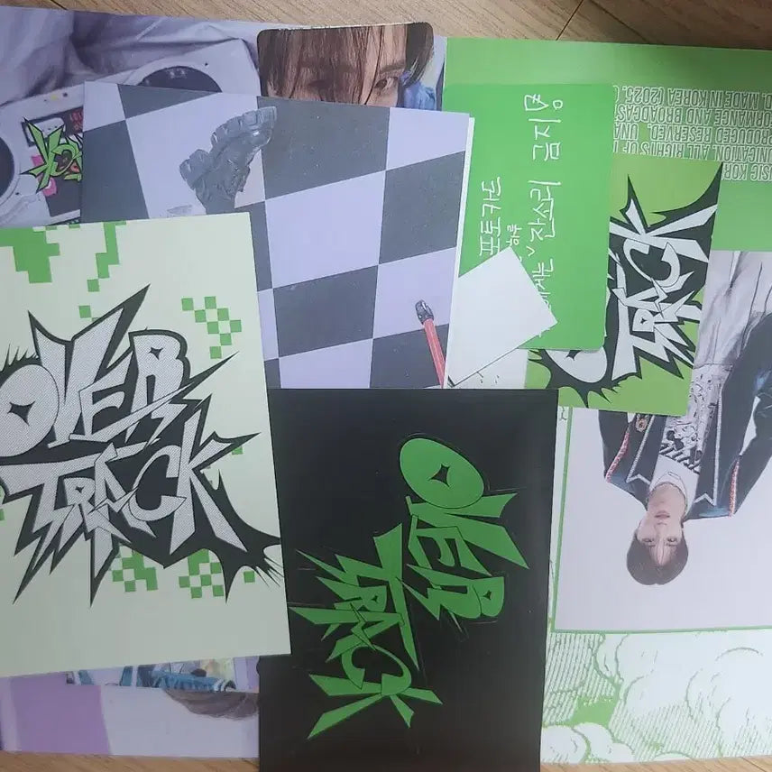 NTX Over Track 2집 친필 싸인 앨범