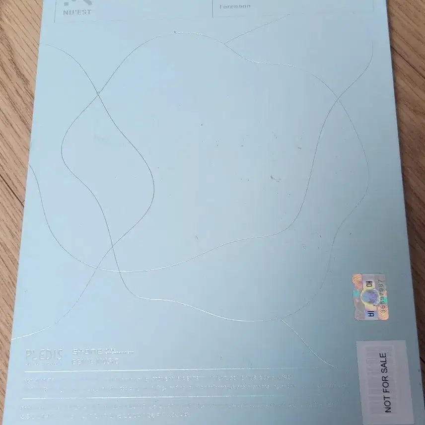 뉴이스트 The Table 친필 사인 앨범 비매