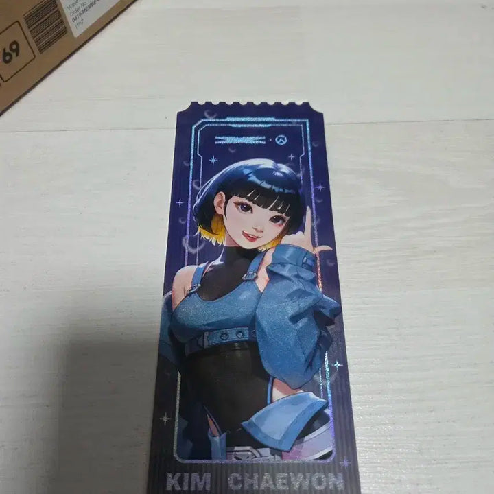 르세라핌x오버워치2 포토 티켓 카드