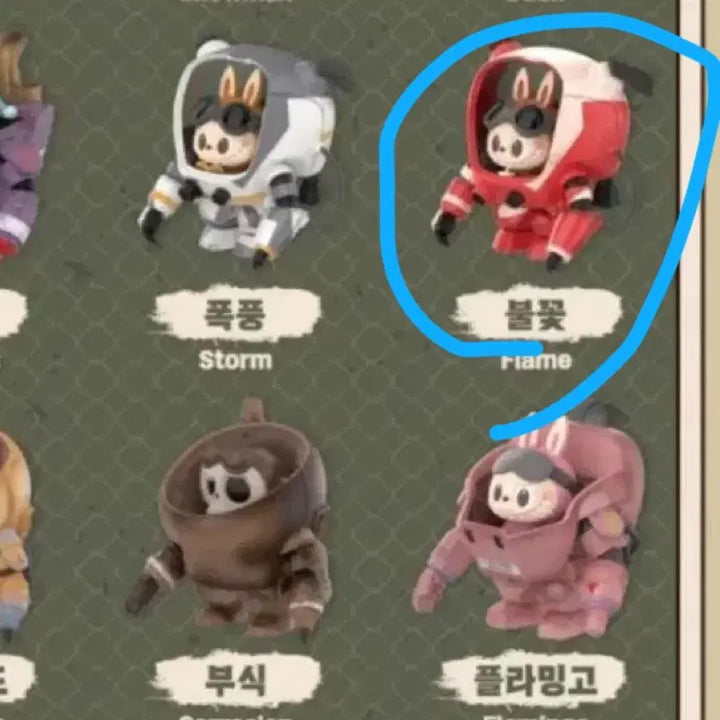 라부부 마시넨 크리거 피규어 미개봉 새상품