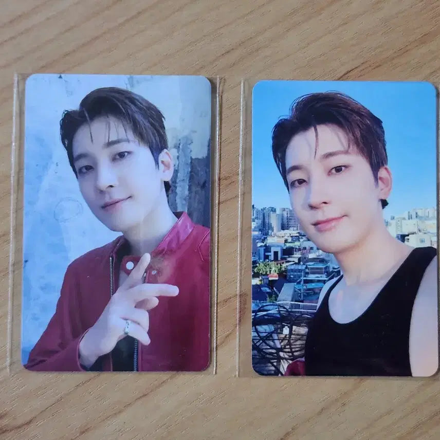 세븐틴 10주년 교보문고 럭드 원우 포카 일괄 양도 풀셋 정한 에스쿱스
