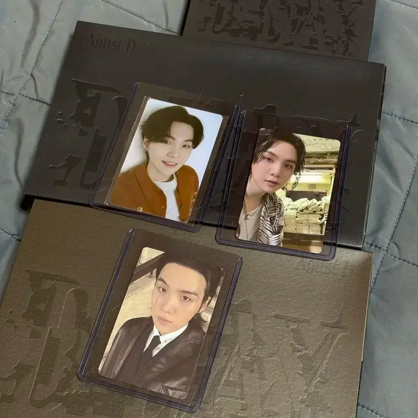 방탄소년단 슈가 디데이 앨범 팝니다