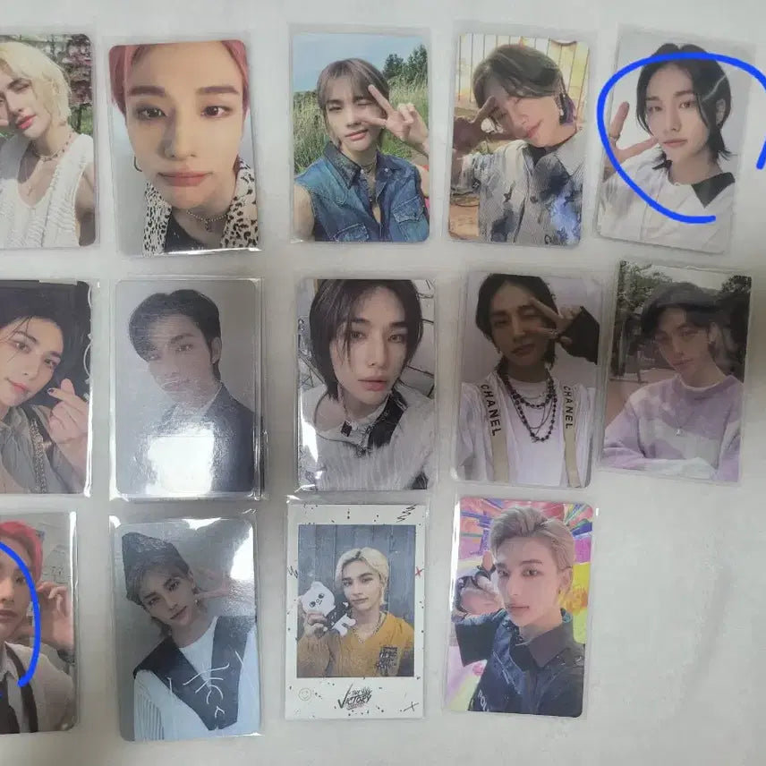 스키즈 현진 포카 일괄