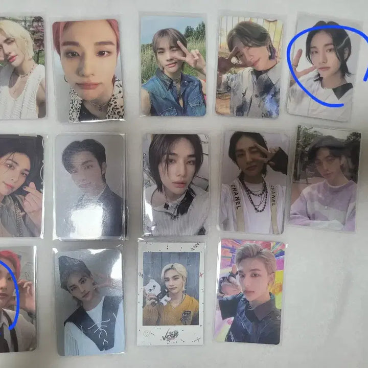 스키즈 현진 포카 일괄