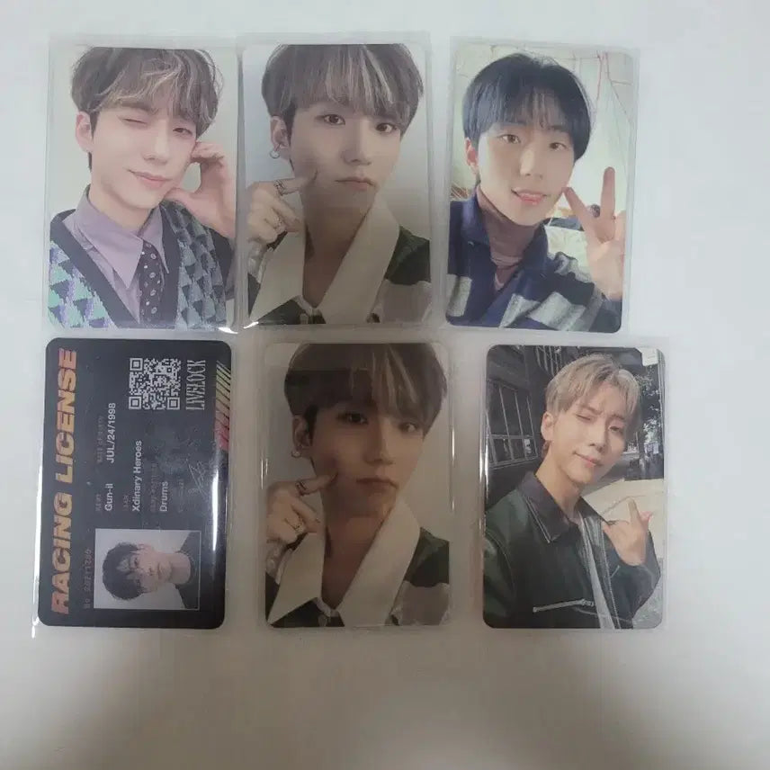 엑디즈 건일 포카 일괄