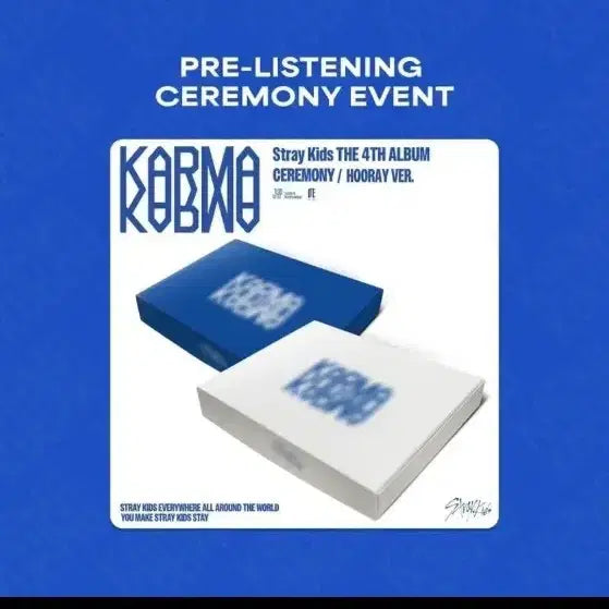 스트레이키즈 카르마 Karma 미개봉 앨범 Ceremony/Hooray