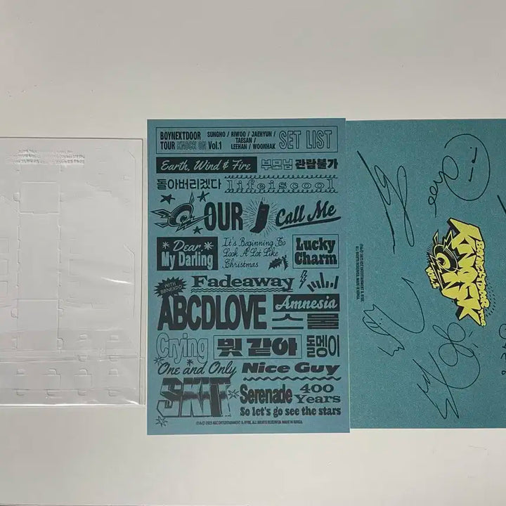 보넥도 콘서트 낙원 dvd 본품 양도 성호리우재현태산이한운학