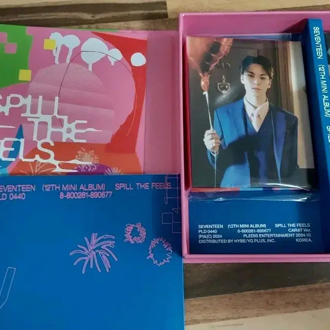 세븐틴 미니앨범 12집(spill the feels)