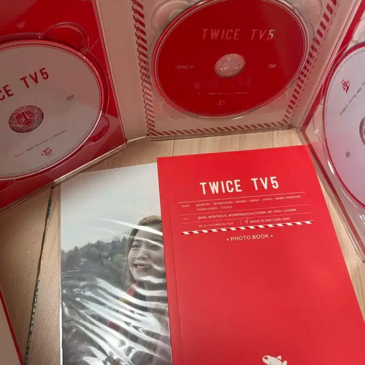 트와이스 tv5 dvd 세트 판매합니다